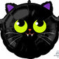 20" Bat Cat Halloween Foil Shape Balloon