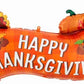 Jumbo Foil Balloon Banner For Thanksgiving