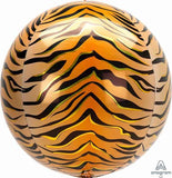 Tiger Print Orbz Balloon