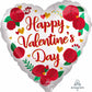 Heart Shaped Foil Balloon Valentine's Day