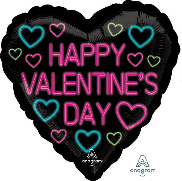 Heart Shaped Foil Balloon Valentine's Day