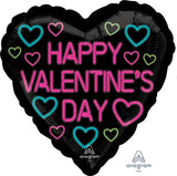 Heart Shaped Foil Balloon Valentine's Day