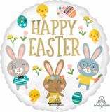 Easter Garden Party Foil Balloon