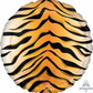 18" Round Tiger Print Foil Balloon