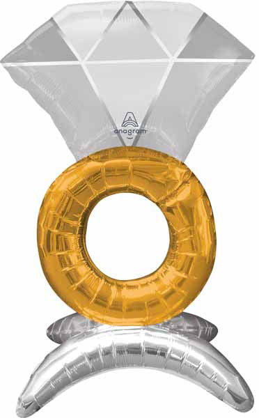 Engagement Ring Balloon Decoration