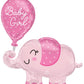 31" Baby Girl Foil Balloon