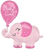 31" Baby Girl Foil Balloon