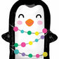 Mini 18" Penguin Foil Balloon