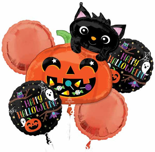 Happy Halloween Balloon Bouquet