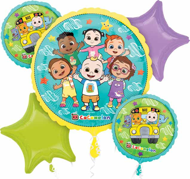 Cocomelon birthday balloons