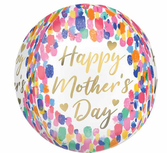 Perfectly Round Orb Mother's Day Balloon