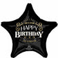 Happy Birthday Aged to Perfection Jumbo Foil Star Balloon