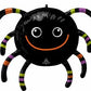 Smiley Spider Shaped Foil Balloon