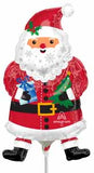 Mini Santa Foil Balloon