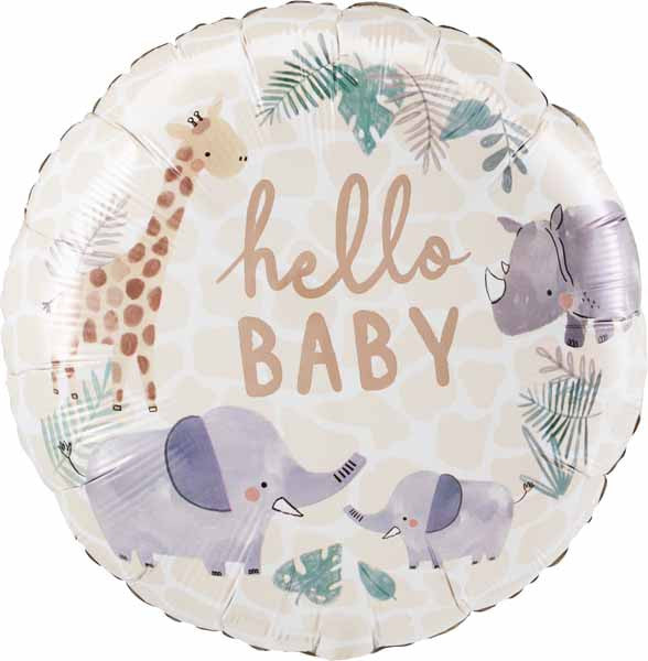 Gender Neutral Welcome Baby Shower Balloon
