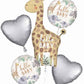 Gender Neutral Welcome Baby Shower Balloon Bouquet