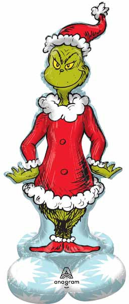 Jumbo Grinch Air Balloon Decoration Balloon