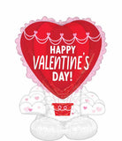 Valentine's Day Big Air Fill Decorative Balloon