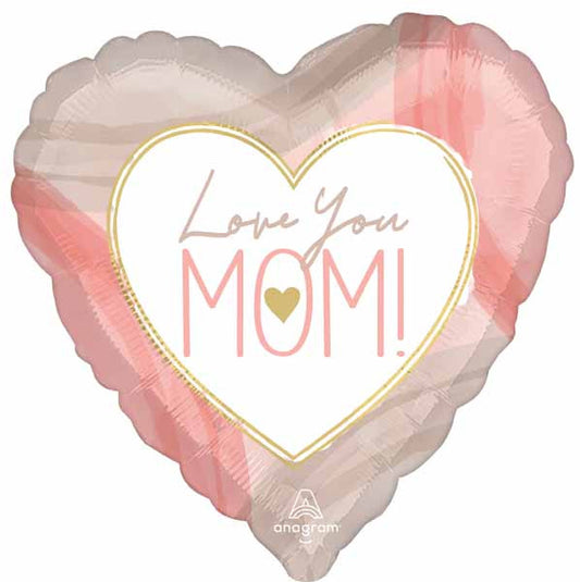 Love You Mom Mother's Day Foil Balloon