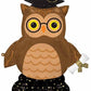 Grad Owl Wise Airloonz Balloon Decoration