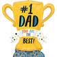 #1 Dad Trophy Balloon Air-Fill