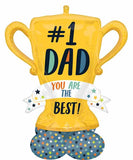 #1 Dad Trophy Balloon Air-Fill