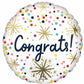 Round Foil Balloon Congrats