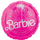 Barbie Malibu Beach California Pink Foil Balloon