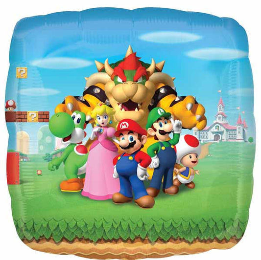 Jumbo Super Mario Foil Balloon