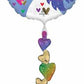 Unicorn Airwalker Rainbow Balloon