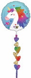 Unicorn Airwalker Rainbow Balloon