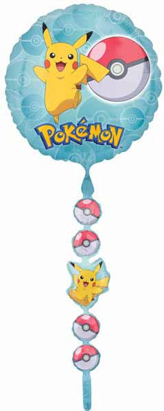 Pokemon Pikachu Airwalker 66" Foil Balloon