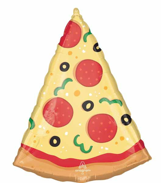 Pizza Slice Supershape Foil Balloon