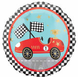 classic race cars foil balloon