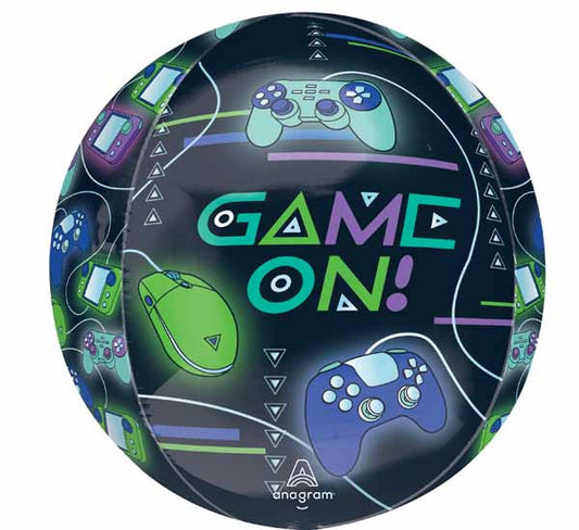 Game On Spherical Orbz Balloon