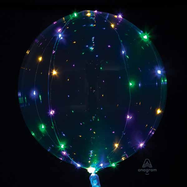 Multi-Color LED Light Up Clear 18" Balloon