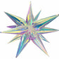 Prima Primadescent 26" 3D Magic Starburst Shape Air Fill Foil Balloon