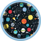 Outer Space Round 7" Dessert Plates 8/CT
