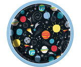 Outer Space Round 7" Dessert Plates 8/CT