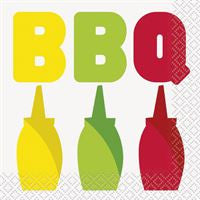 Classic BBQ Beverage Napkins 16/CT