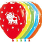 Farm Animals Latex Balloon – Kids Birthday Party Decorations 1/CT