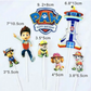 Paw Patrol Cake Topper 4/PCS