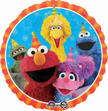 Sesame Street Round Foil Balloon 18"
