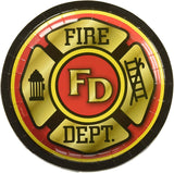 Fire Department Dessert Plates