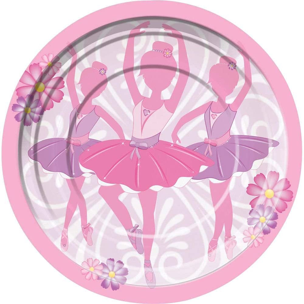 9" Dinner Ballerina Plates
