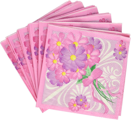 Beverage Napkins Ballerina Theme