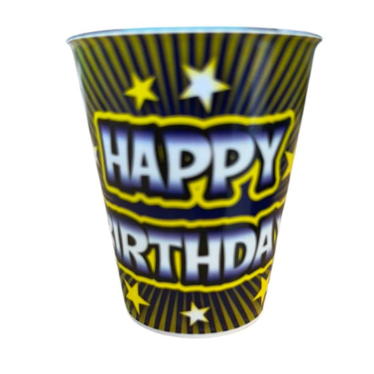 Happy Birthday Plastic Shotglass