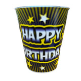 Happy Birthday Plastic Shotglass