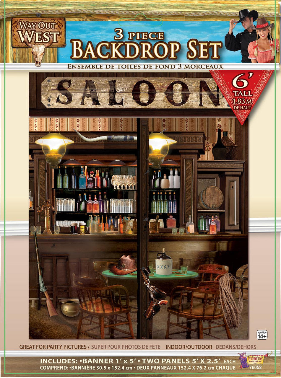 Western Party Backdrop Decor