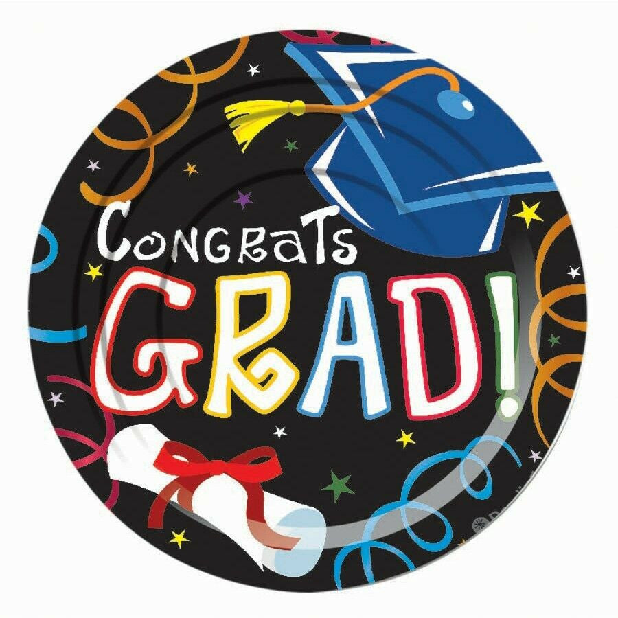 Graduation Dinner Paper Plates
